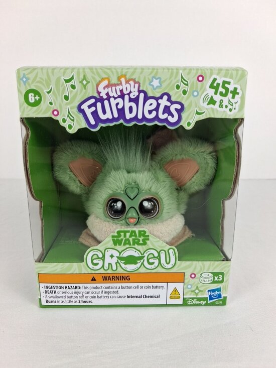 Hasbro Other - NEW Disney Star Wars Grogu Furby Furblets Electronic Plush Toy 45+ Sounds 2026